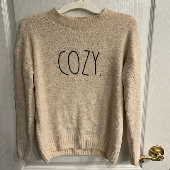 rae dunn cozy sweater (worn once) - Picture 1 of 5